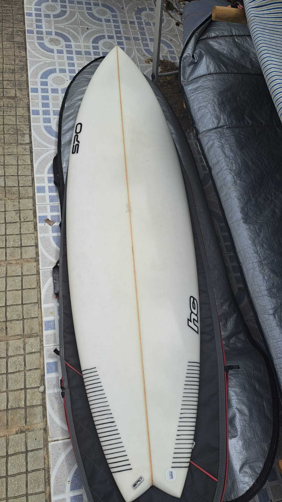 Surfboard SPO 6`4"  Swallow tail , NEW