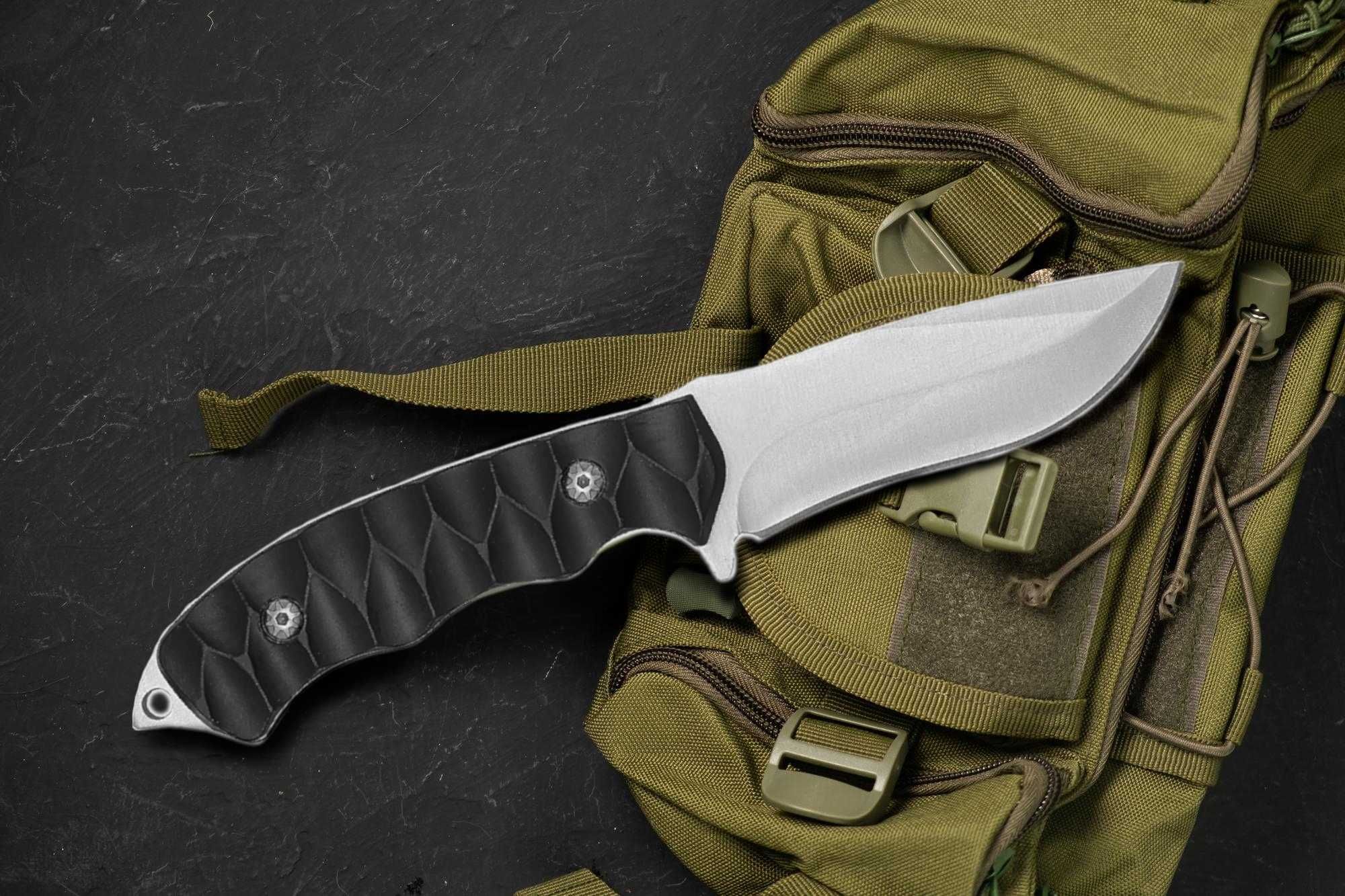 NOWY⇒ Wysokiej Klasy Nóż Myśliwski Militarny Survival Pokrowiec Wojsko