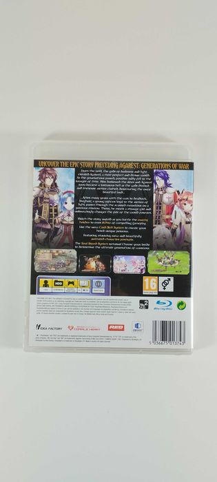 Agarest Generations Of War Zero Playstation 3 PS3