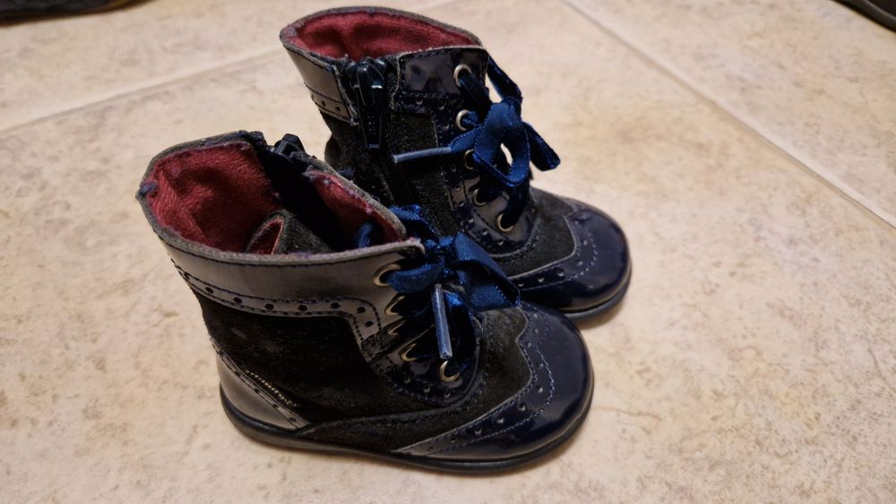Botas de menina Tamanho 20
