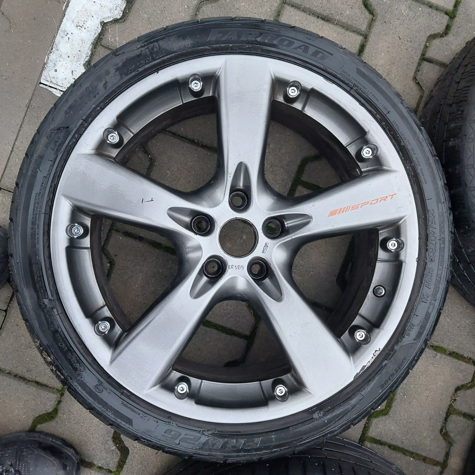 Komplet kół aluminiowych 18" 5x112 Audi Mercedes VW