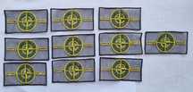 Patches/logos/badges Mesh stone island
