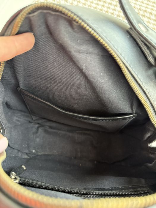 Сумка шкіряна чорна Udler