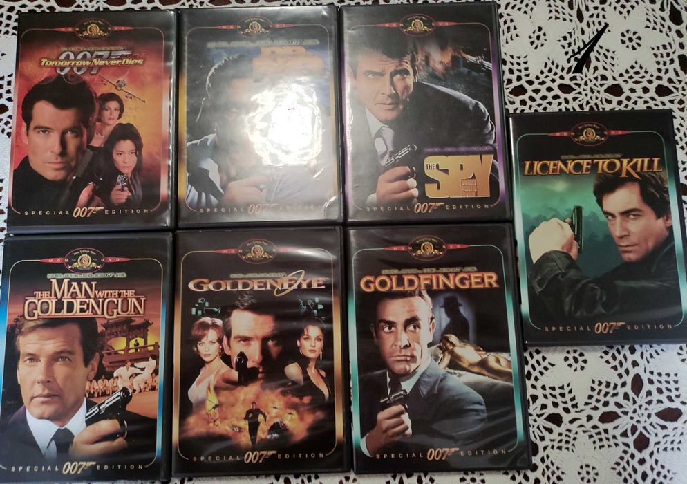 007 DVD James Bond Collection (NTSC) 3 Cx 20 Filmes