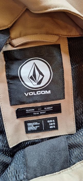 Spodnie Volcom XL snowboardowe bib 15k/15k nowe