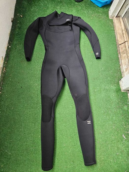 Fato Surf Wetsuit Billabong 4/3mm FOIL series neoprene homen, tmanho M