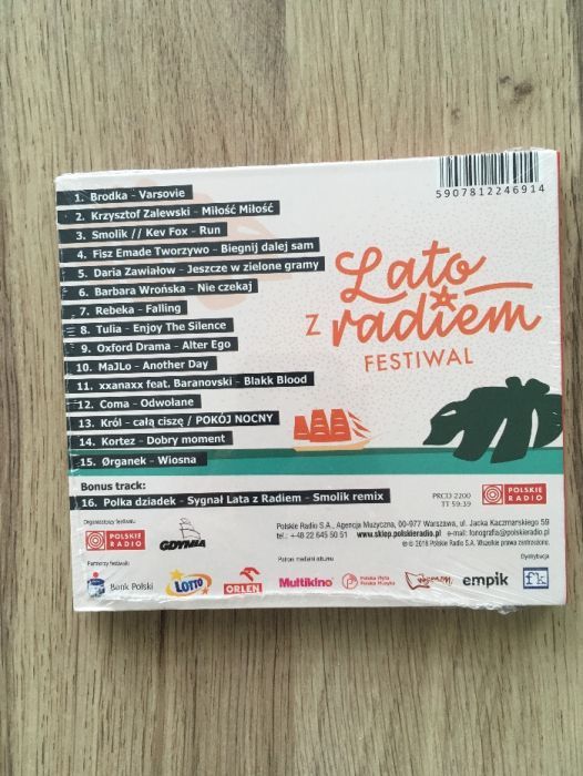 Nowa płyta CD Lata z radiem Festiwal 2018 w folii