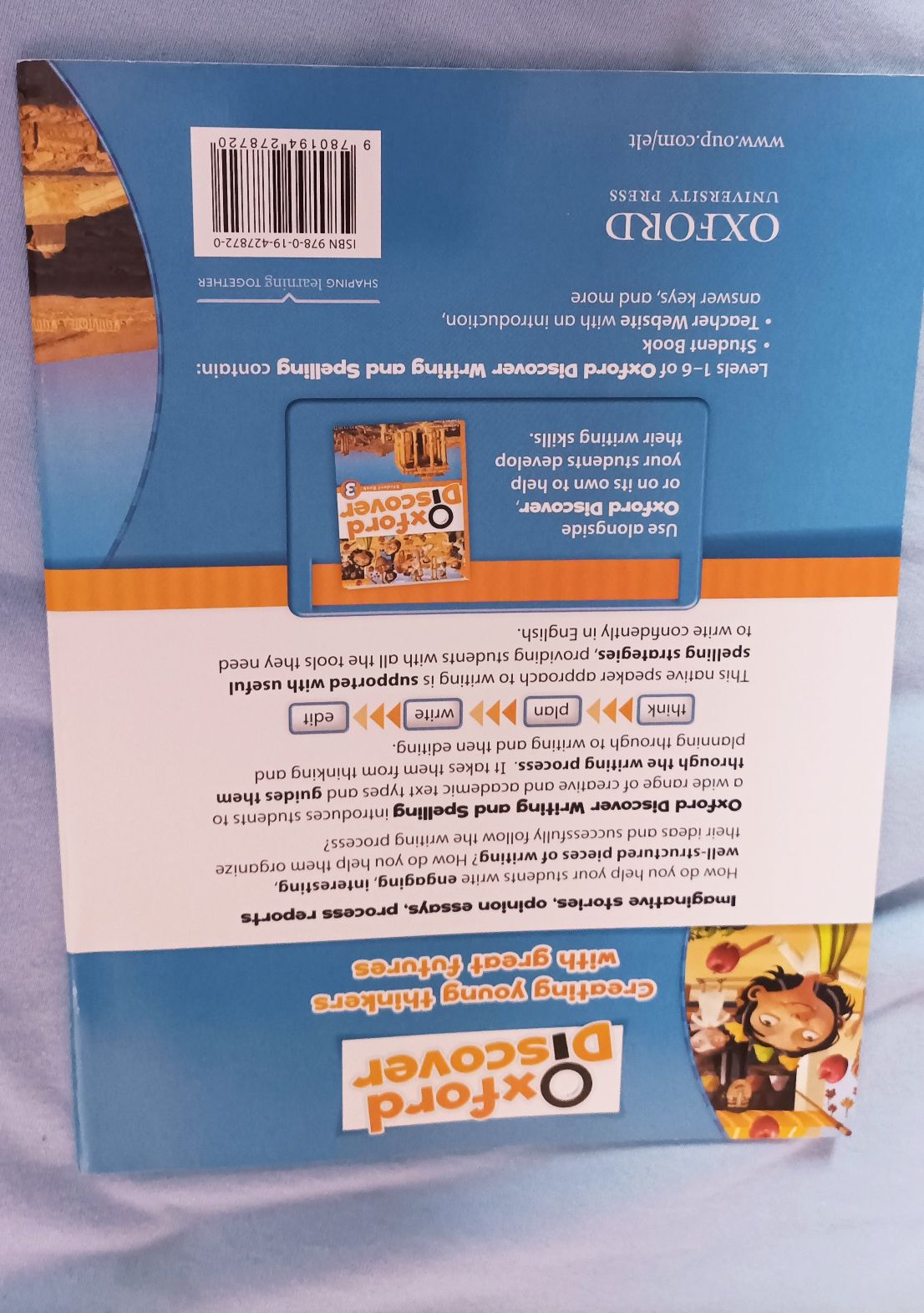 Oxford Discover Writing and spelling 3