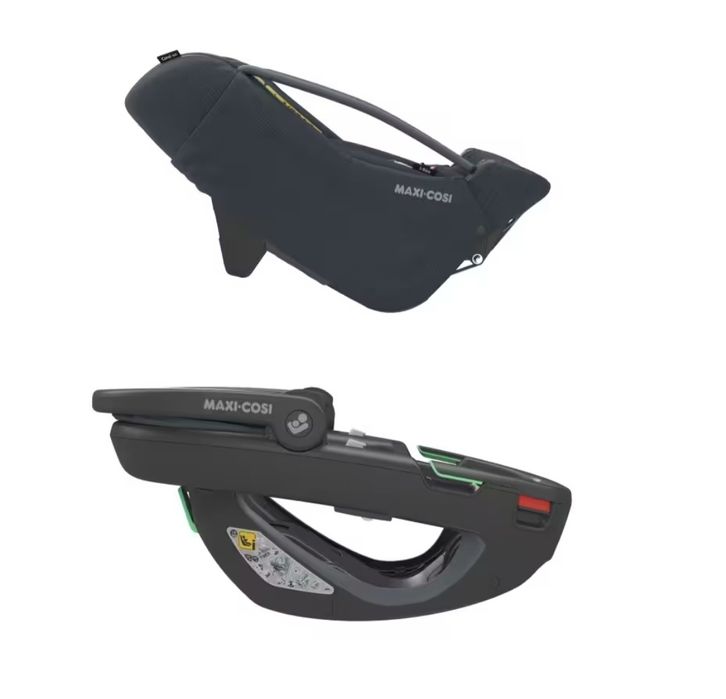 Ovo Maxi Cosi Coral 360 + Adaptadores + Alça transporte