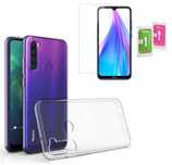 Etui transparentne do Xiaomi Redmi Note 8T + Szkło Hartowane