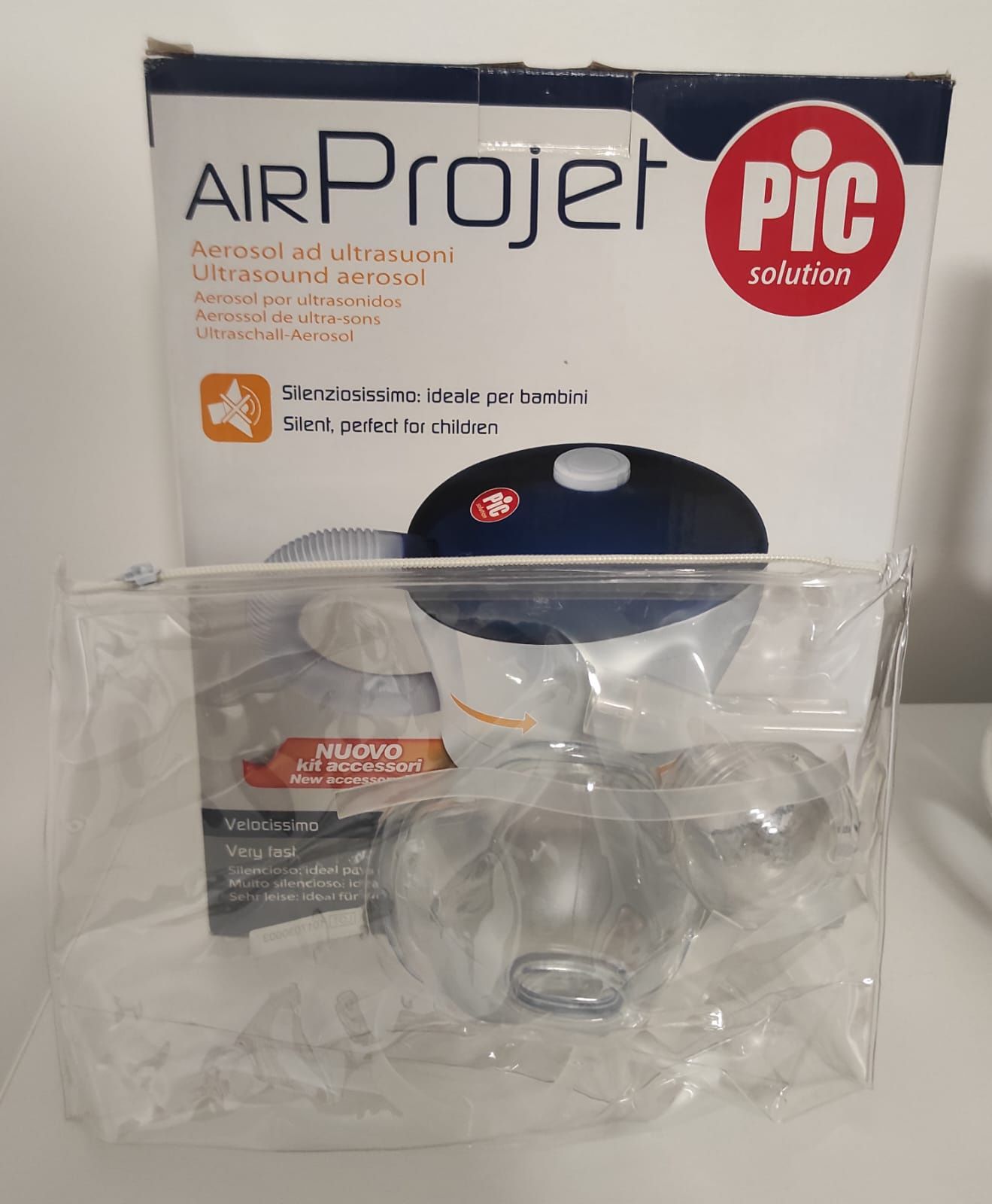 PIC air project Aerossol ultrassons