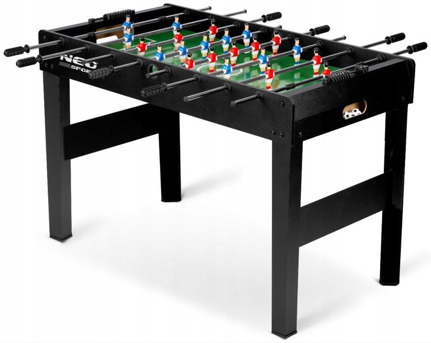 PIŁKARZYKI DUŻY STÓŁ do piłkarzyków na nogach 115x60 cm stabilne