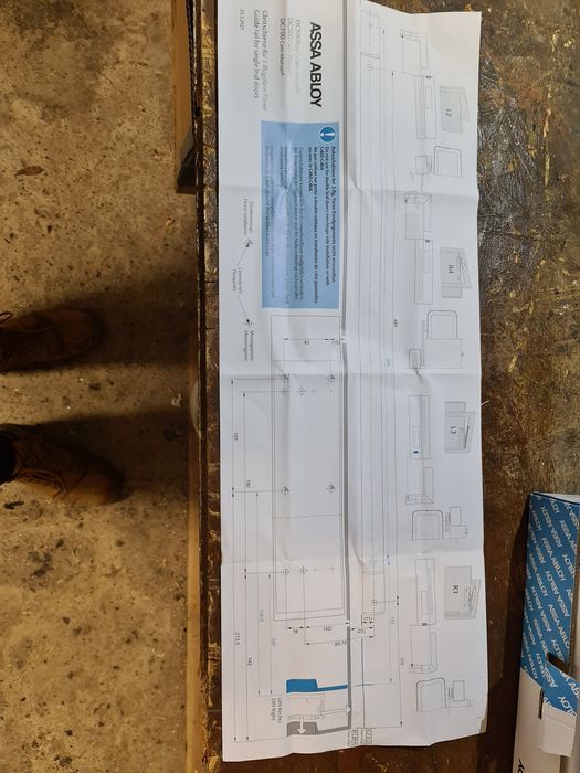 Samozamykacz Assa Abloy Dc700 nowy