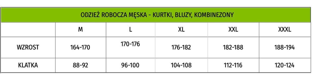 Kurtka robocza, ocieplana, ochronna ODBLASKOWA FLASH YELL rozmiar XXL