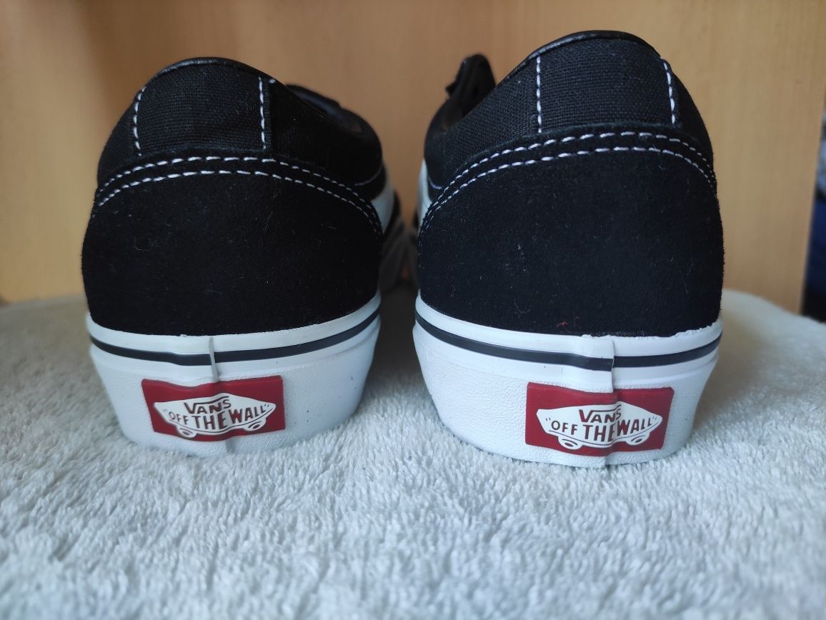 Nowe VANS Tenisówki Damskie Old Skool Czarny/ Biały rozmiar 38