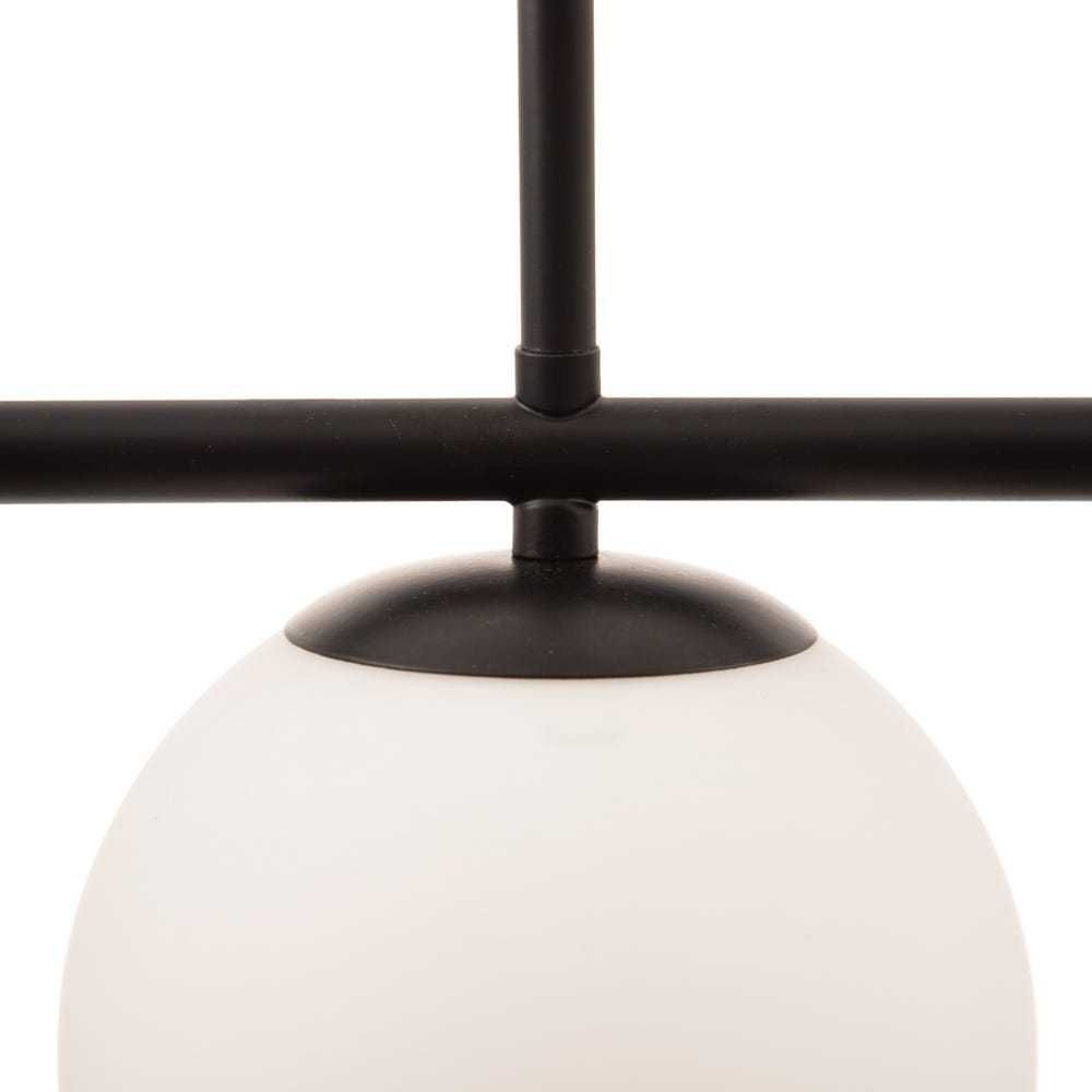 Candeeiro de Tecto Preto 5 Balls By Arcoazul Design