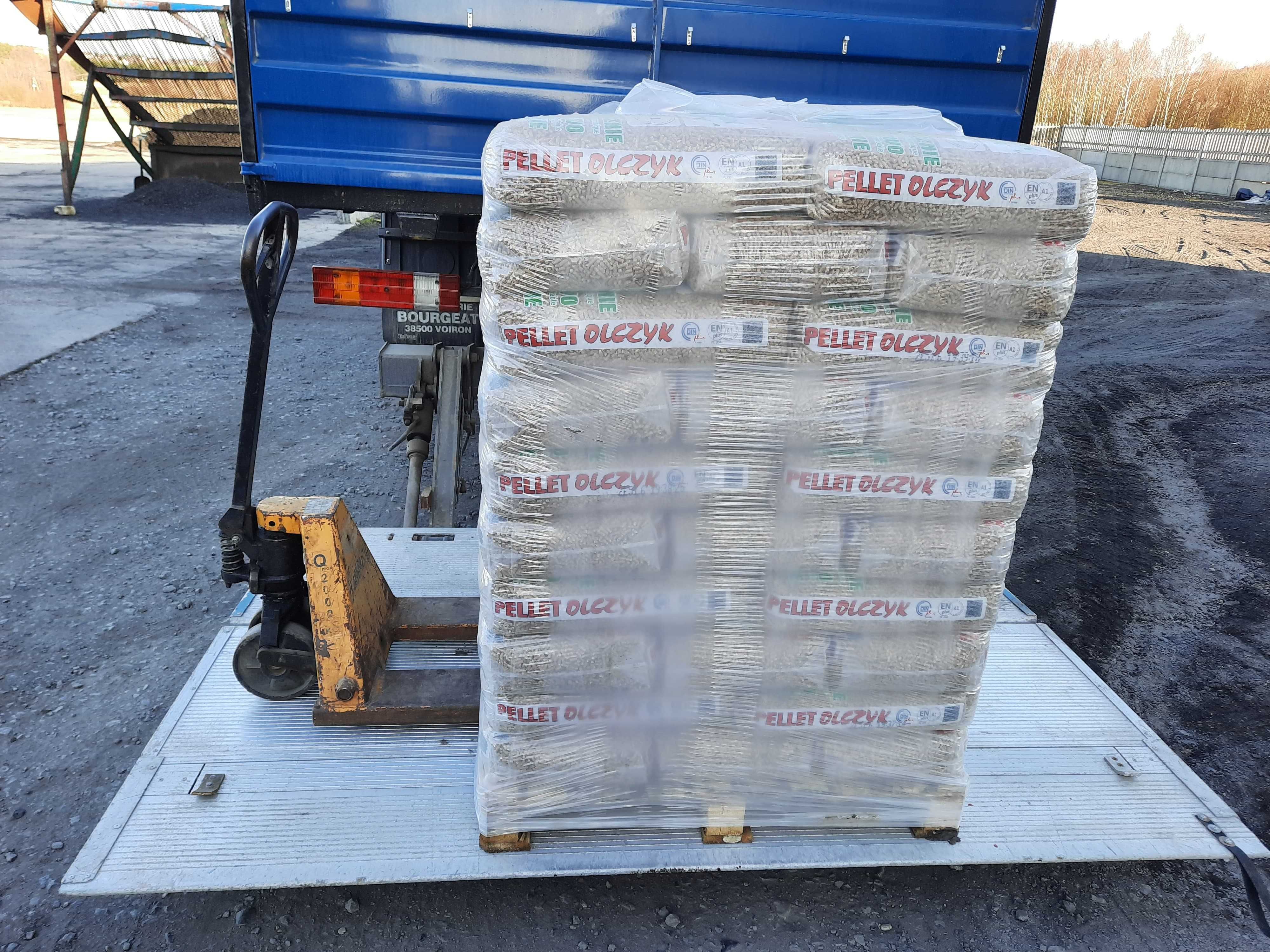 Pellet pelet Olczyk!! Promocja 1290 zl!! Transport Winda Hds!!