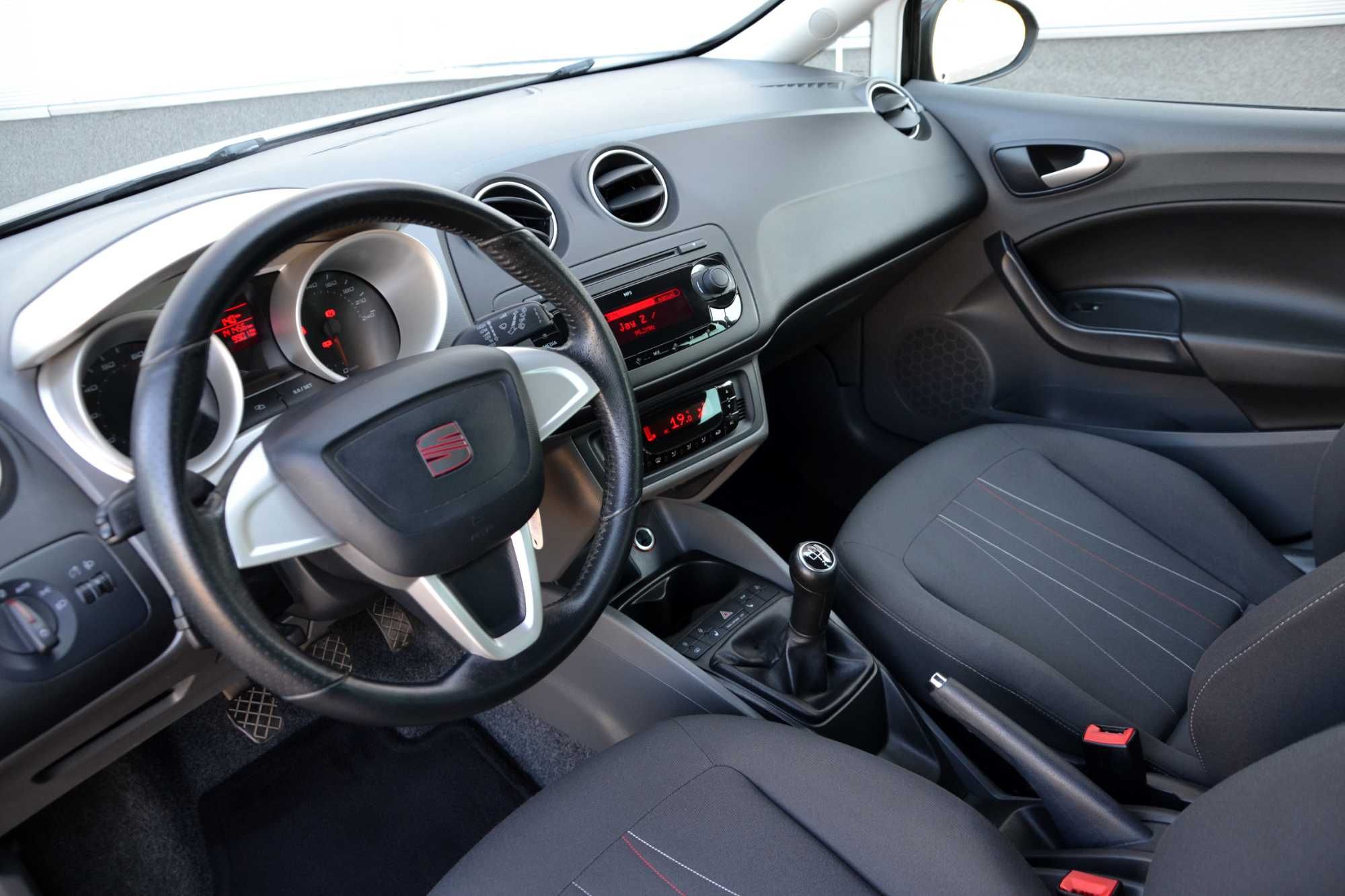 Seat Ibiza 1.2 MPI. 2012r. Klima* Alu* Grzane Fotele* Super Stan* Raty