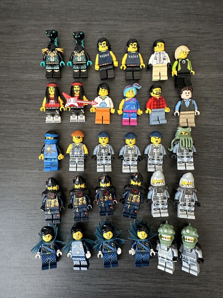 Lego  minifigures  ninjago, marvel,  nexo, minecraft