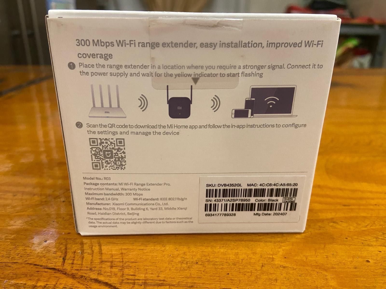 Amplificador Wi-Fi Xiaomi
