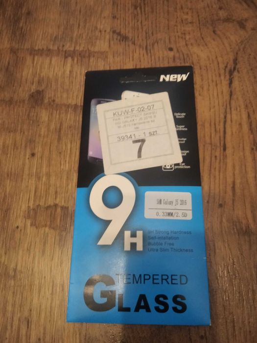 Szkło hartowane do Samsunga Galaxy J5 nowe nie używane