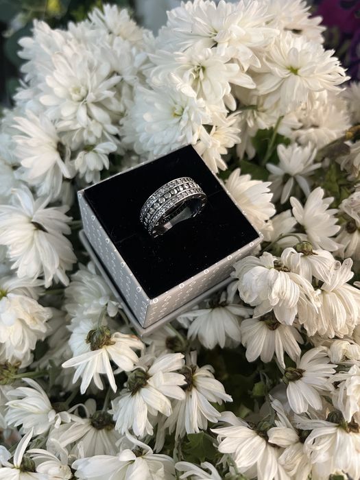 Каблучка Pandora кольцо широке