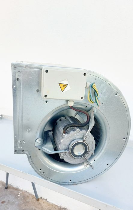 Ventilador extrator 3500 m3h Ar fumos tintas de estufas de pintura