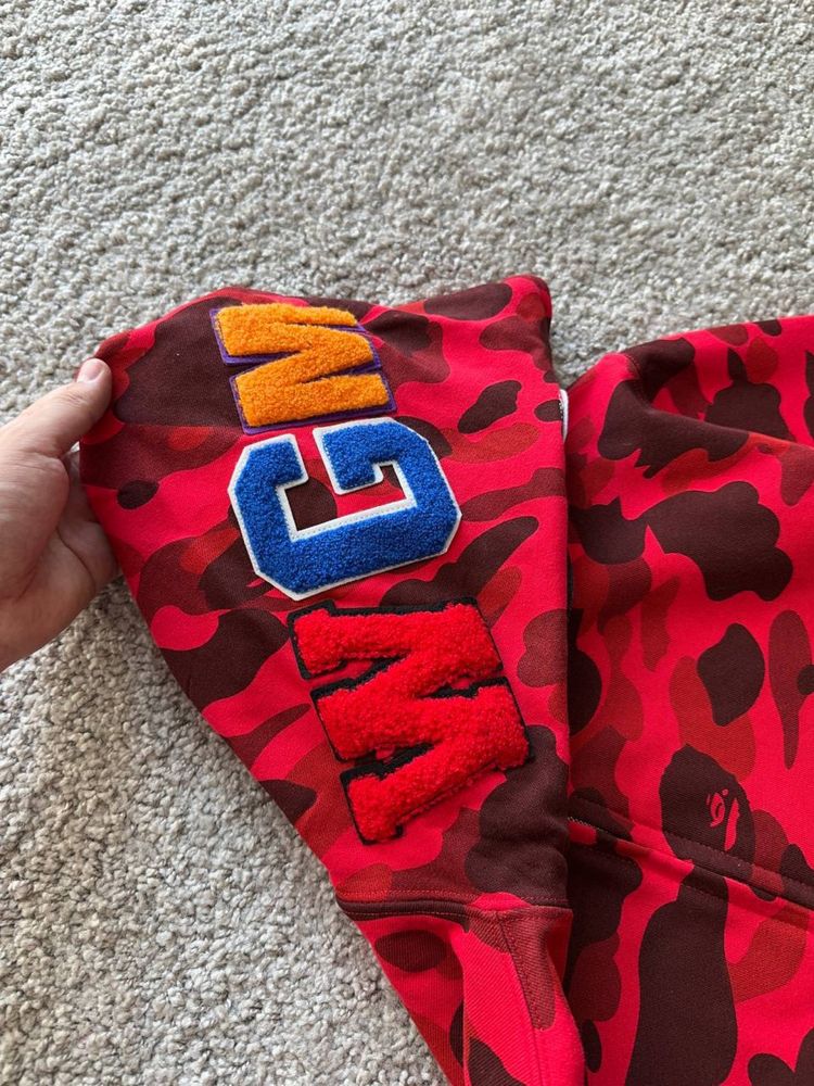 Зип худи Bape Shark (зипка бейп с капюшоном)