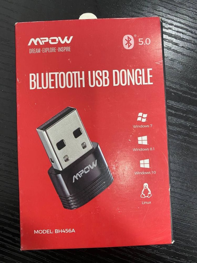 Bluetooth трансміттер usb-адаптер 5.0