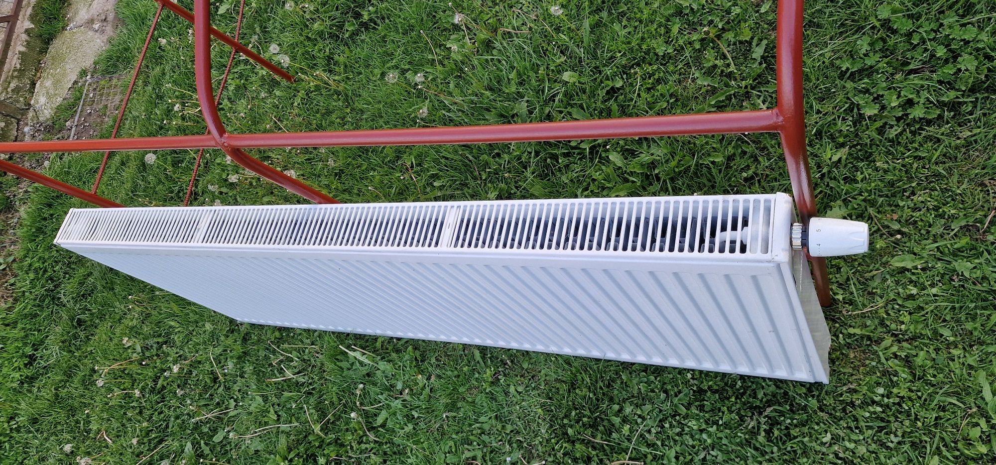 Grzejnik 160x60x10 Immergas, termostat, podłączenie dolne