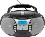 outlet radioodtwarzacz cd karcher rr 5025-b czarne cd radio fm opis