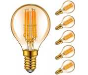 E14 żarówka LED vintage z filamentem 5W 2200K 6szt.