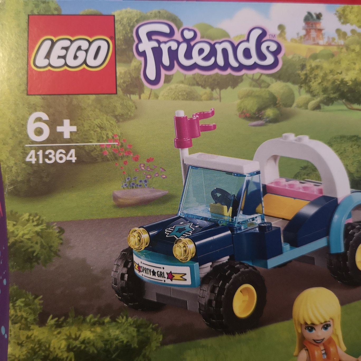 Lego friends 41364 lazik z przyczepką