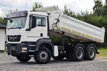 MAN TGS 26.440 6x4 BB  3 - Stronny Meiller Kipper * Manual * Niski Przebieg * Klimatyzacja *