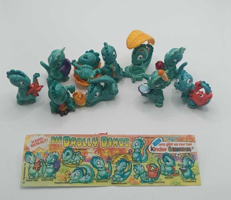 Smoki figurki Kinder niespodzianka