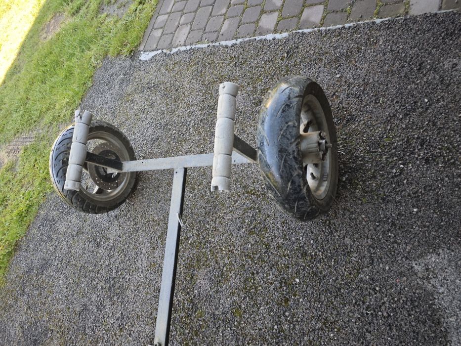 Wózek slipowy do łodzi łódki solidny