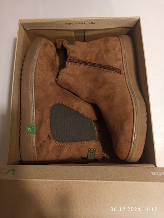 Чобітки осінні замшеві