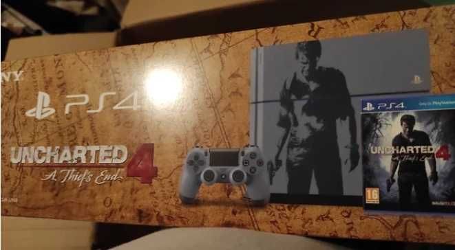 PS4 Uncharted 4 A Thief´s End Edition 1TB Consola (Nova Selada)
