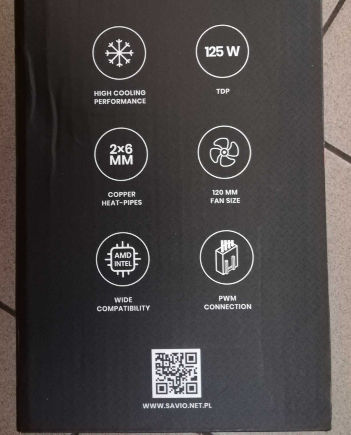wentylator do komputera procesora CPU Frost Savio AMD Intel