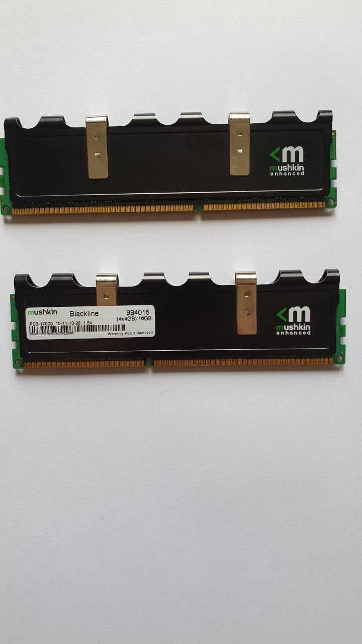 2 х Mushkin Blackline Оперативная память DDR 3 1600 8GB (2 Х 4GB)