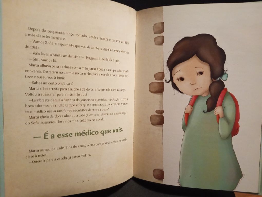 Livro " O meu amigo dentista"