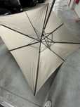 Parasol ogrodowy 2,5m z podstawa 40kg i pokrowcem
