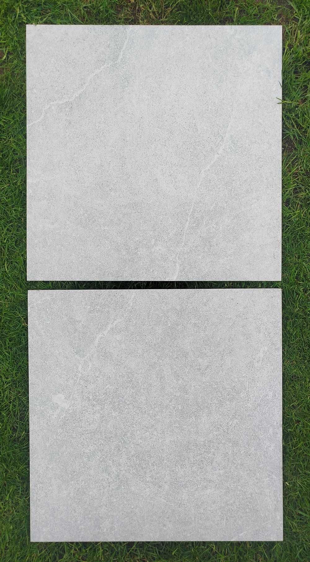 Ogrodowa Płyta gresowa na ścieżki tarasy pod basen 60x60 jasno szara