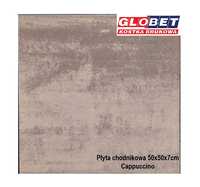 Płyta chodnikowa GLOBET 50x50x7cm Cappuccino