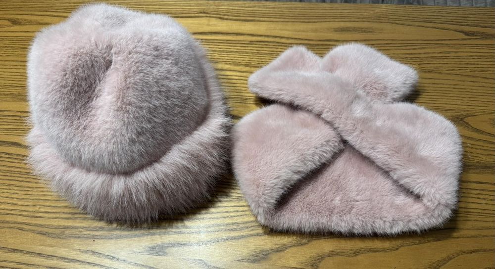 Шапка для жінок зі штучного хутра