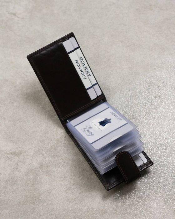 skórzane etui na karty - rovicky