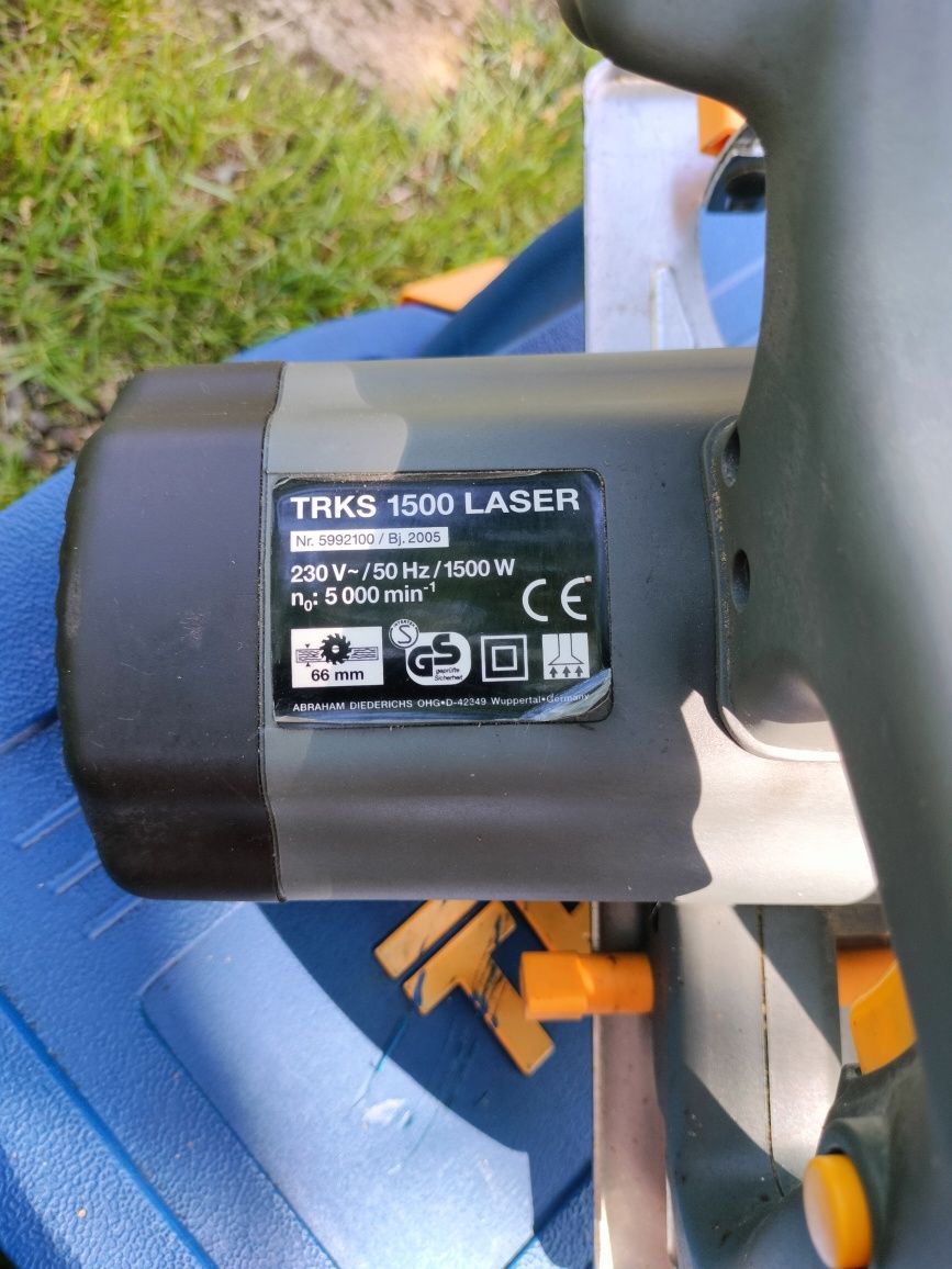 Pilarka tarczowa Trovex TRKS 1500 LASER walizka