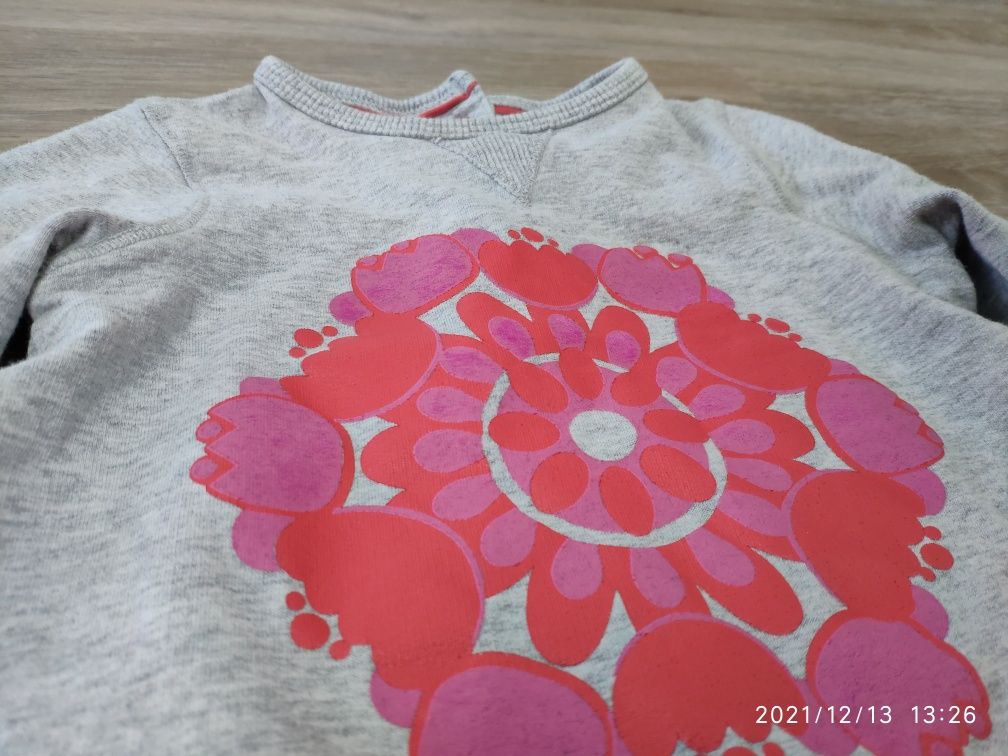 Bluza bluzka z długim rękawem 86 dla dziewczynki Marks & Spencer M&S