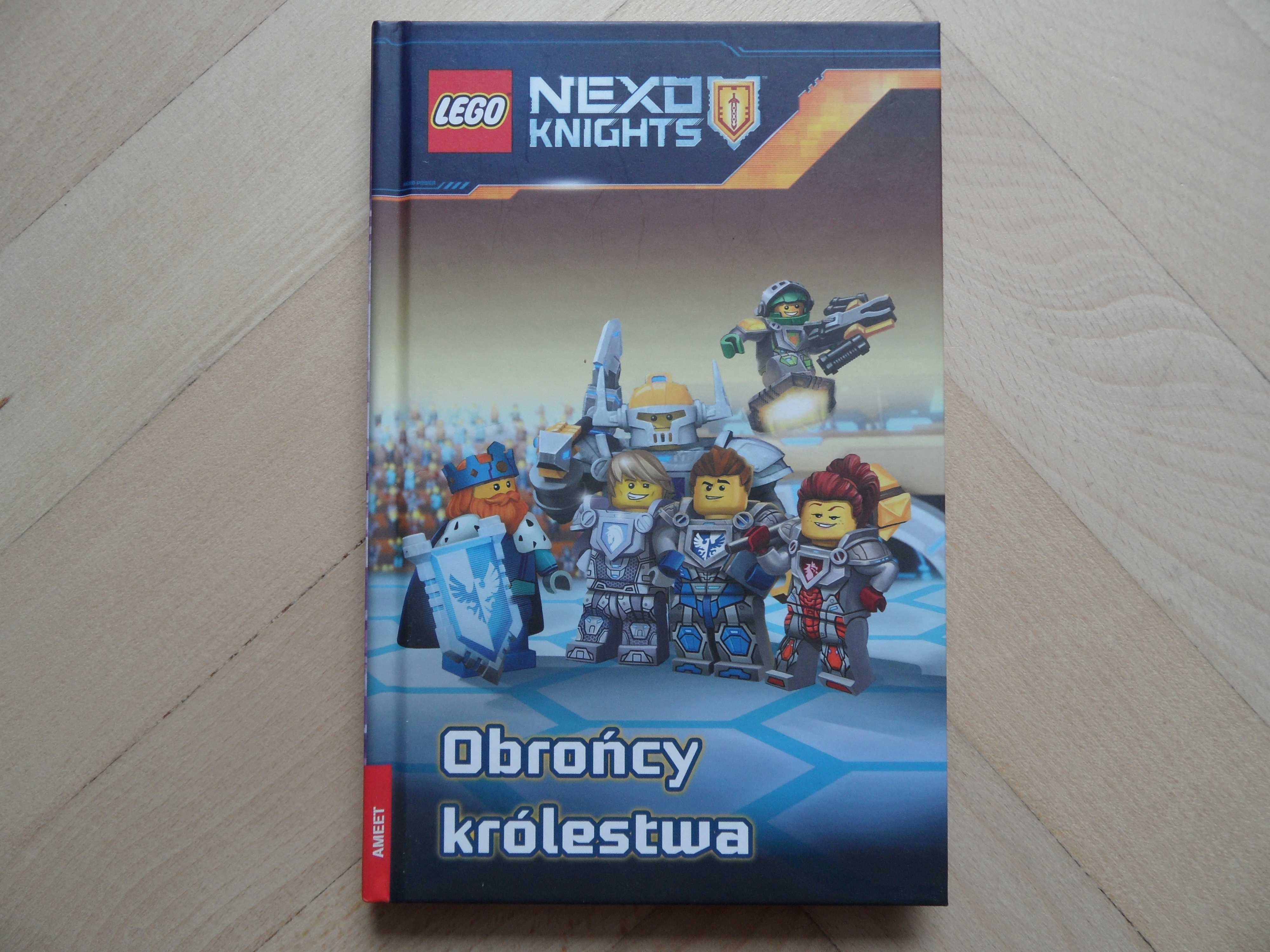 2x Książki Lego Nexo Knights - Obrońcy Królestwa, Zakazane Moce