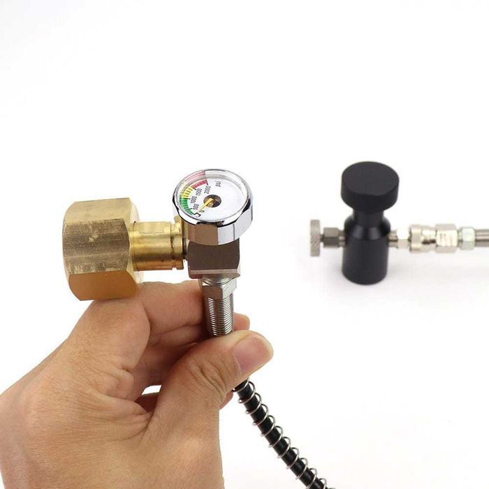 Przetoczka z Przewodem 0,6m do SodaStream Tr21 Twist Niebieskie Butle